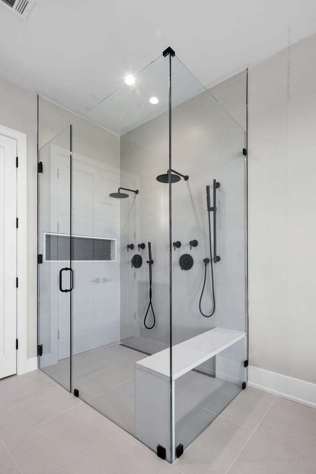 583 Comanche Ridge Round Mountain, TX 78663 - Photo 23 of 30 a bathroom with a shower