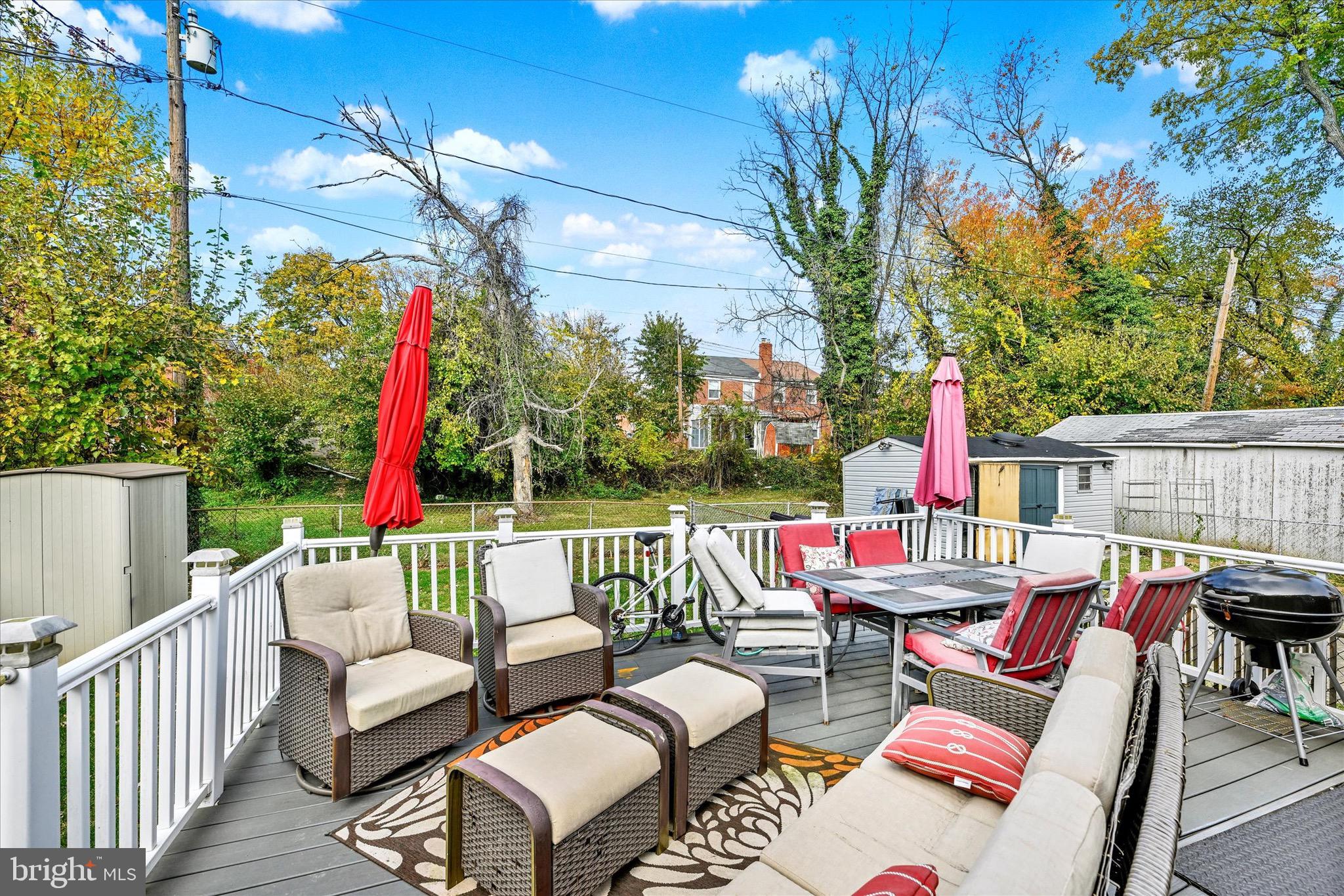 3922 Mortimer Avenue Baltimore, MD 21215 - Photo 24 of 27 a view of deck with patio