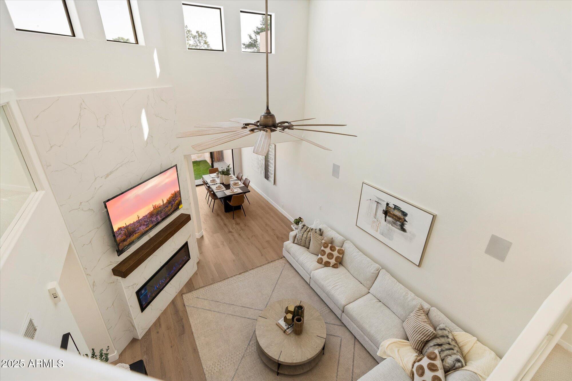 7955 East Chaparral Road, Unit 17 Scottsdale, AZ 85250 - Photo 29 of 57 Natural Light fills the townhouse