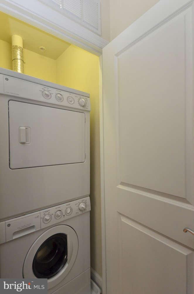 3650 South Glebe Road, Unit 349 Arlington, VA 22202 - Photo 9 of 21 a close up view of a washer and dryer