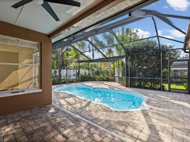 a view of a indoor swimming pool