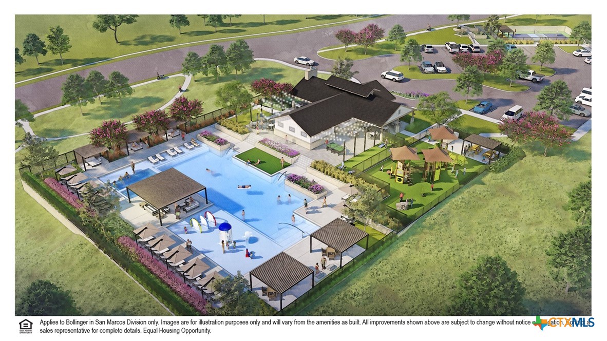 418 Hodges Street Maxwell, TX 78656 - Photo 3 of 32 an aerial view of residential houses with outdoor space