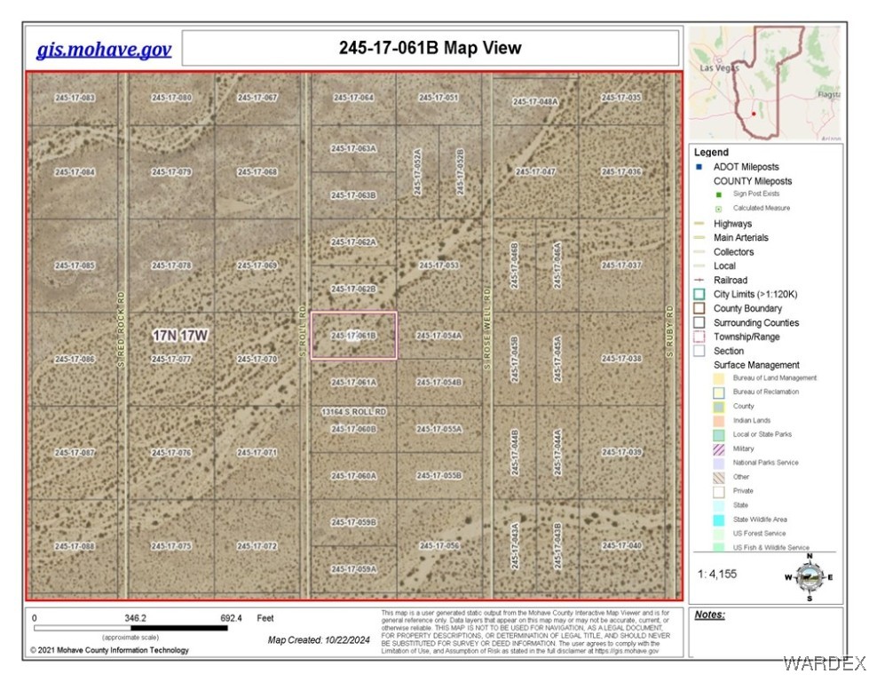Lot 12 South Roll Road Yucca, AZ 86438 - Photo 4 of 13 Other
