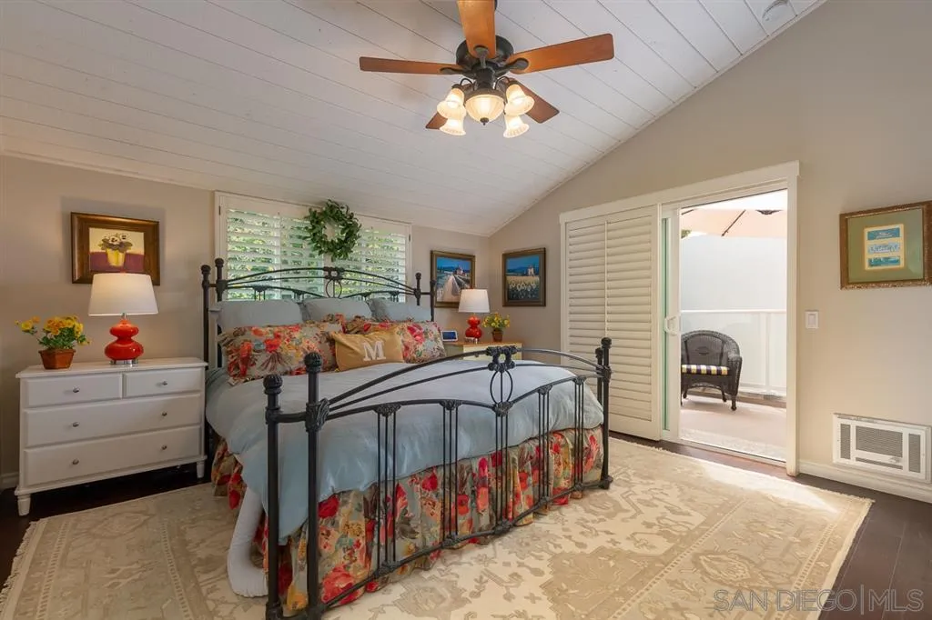 323 Shoemaker Lane Solana Beach, CA 92075 - Photo 14 of 25 a bedroom with furniture a baby crib and a dresser