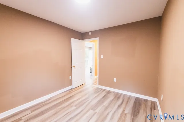 a view of empty room