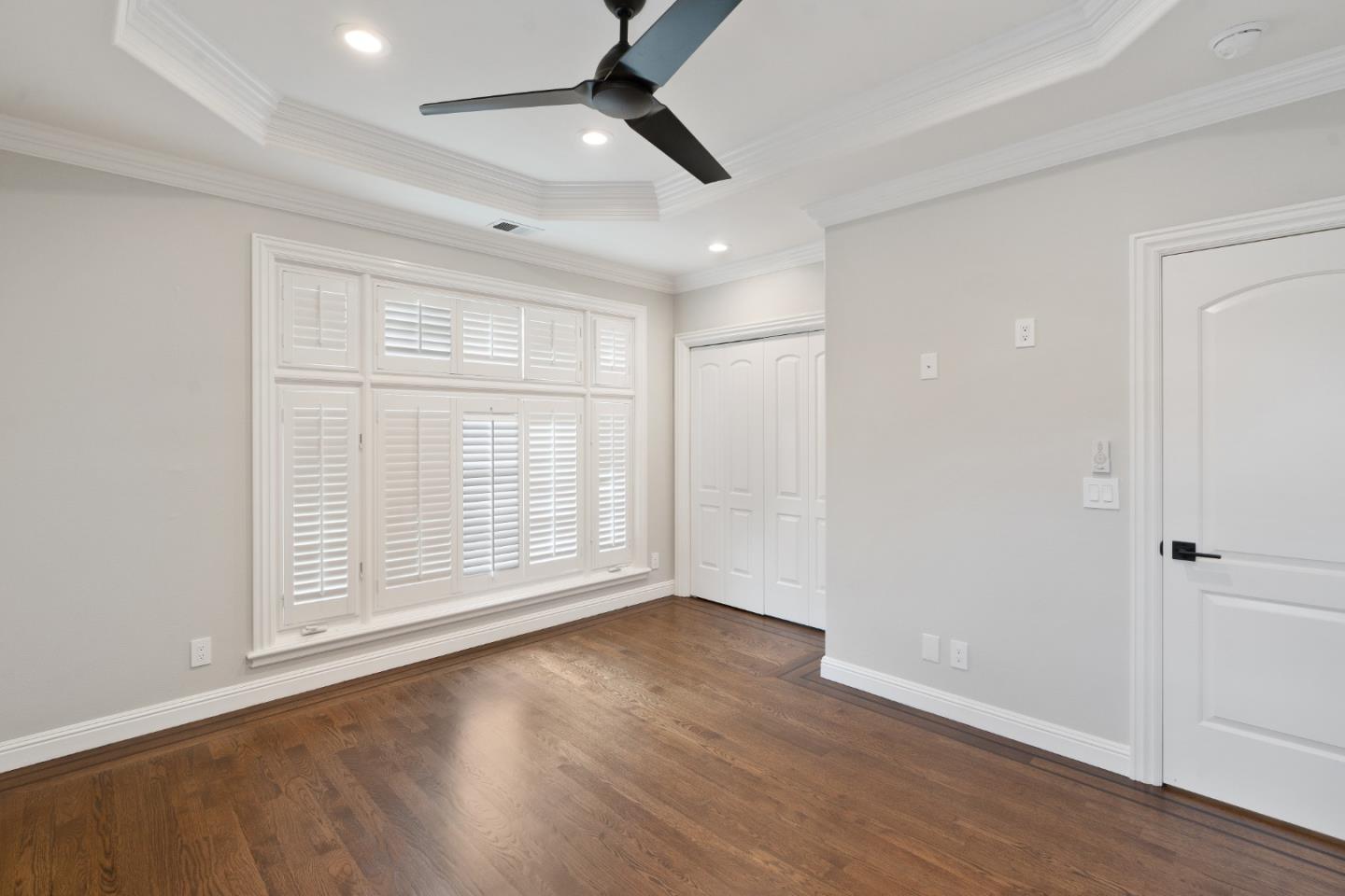 612 Prospect Row San Mateo, CA 94401 - Photo 37 of 54 wooden floor in an empty room with a window