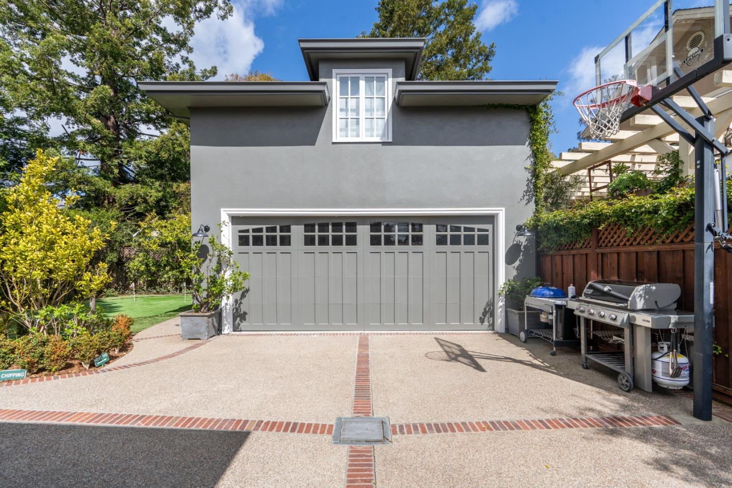 612 Prospect Row San Mateo, CA 94401 - Photo 54 of 54 a view of backyard with outdoor seating and trees