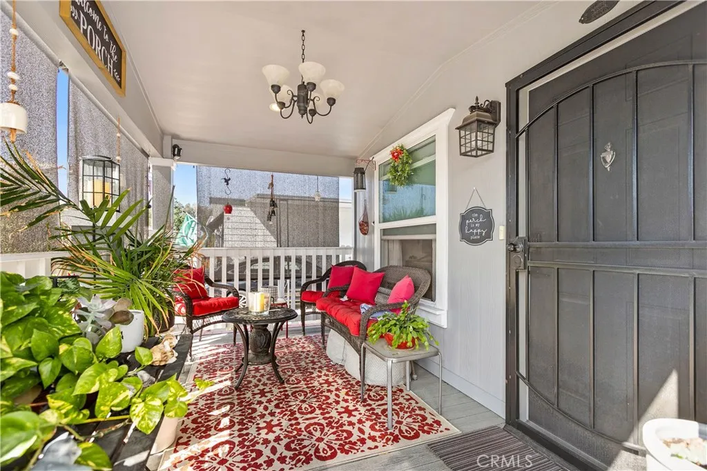 8651 Foothill, Unit 82 Rancho Cucamonga, CA 91730 - Photo 11 of 56 a view of entryway with flower pots