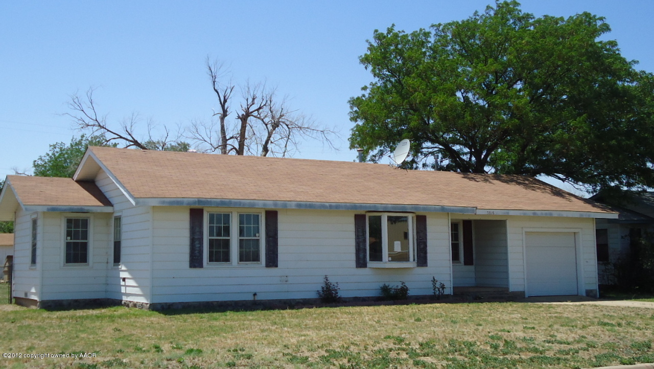 3816 Parker Street Amarillo, TX 79110 - Photo 1 of 11 Front View