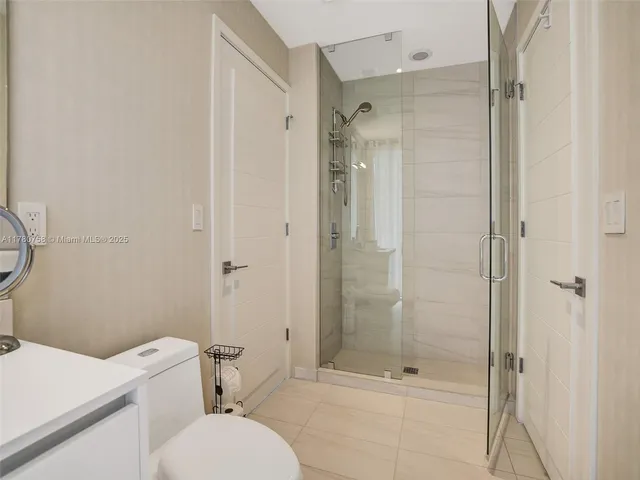 a view of a city with tall buildings