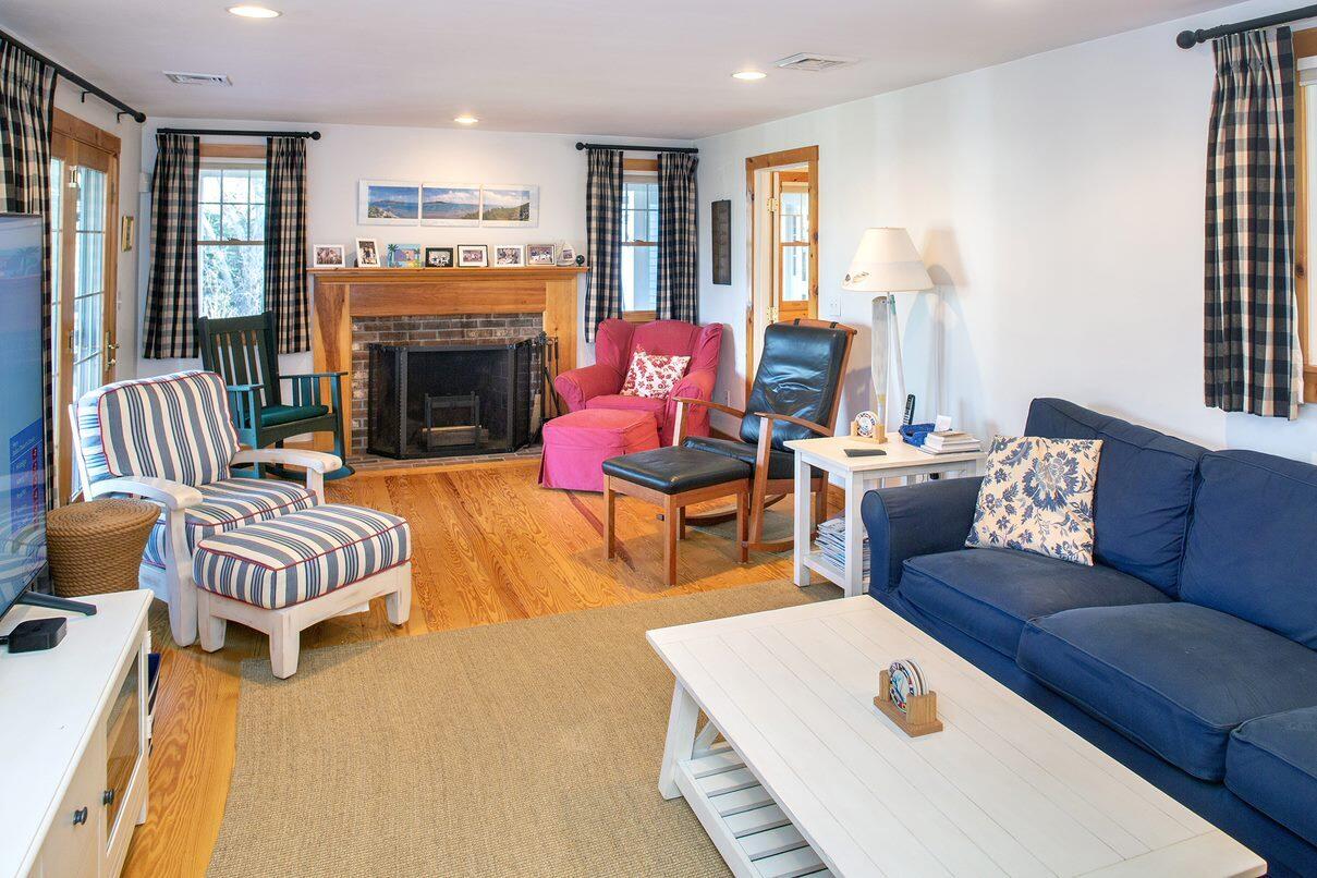 26 Saconesset Road Falmouth, MA 02540 - Photo 22 of 48 Family Room Fireplace