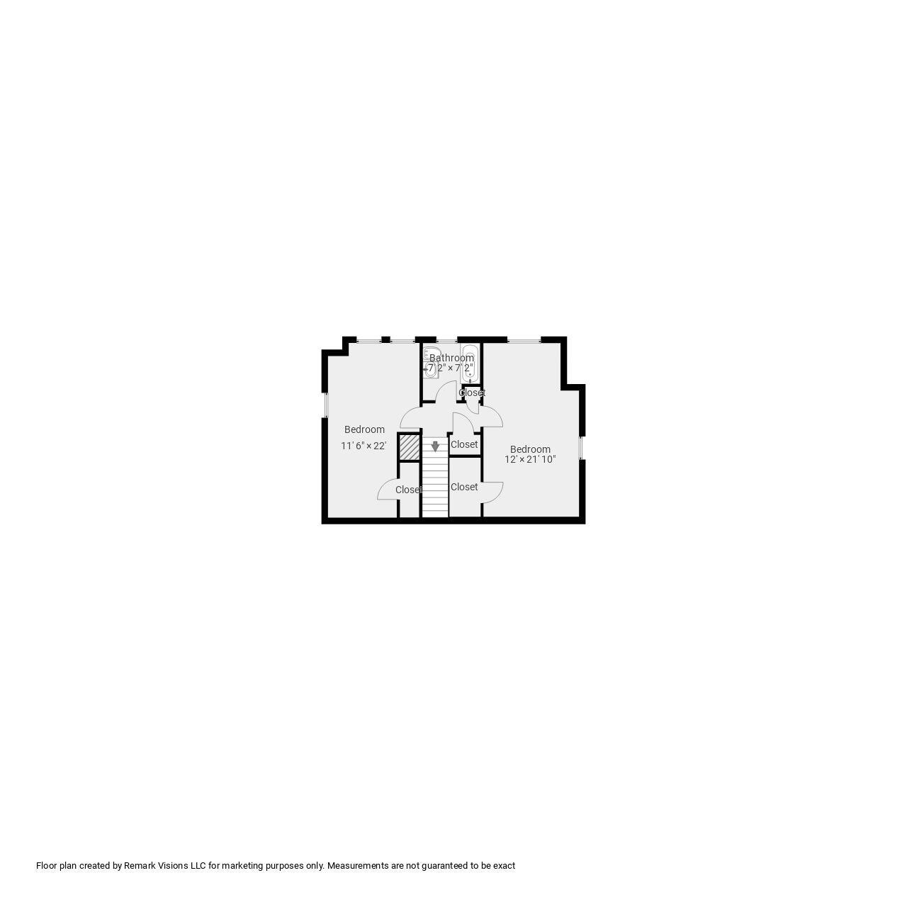 26 Saconesset Road Falmouth, MA 02540 - Photo 47 of 48 FLOOR PLAN-26 Saconesset - 2nd Floor