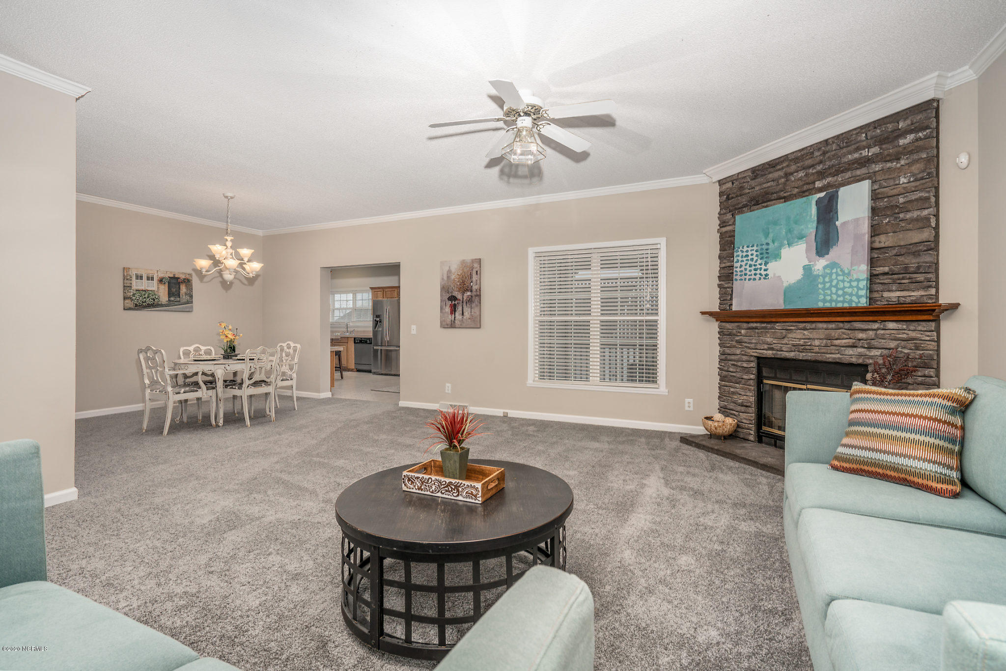1922 Red Oak Road Nashville, NC 27856 - Photo 7 of 28 Great Room with NICE OPEN LAYOUT!!