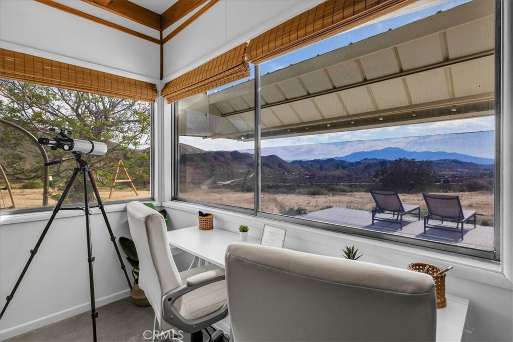 8500 South Samel Road Morongo Valley, CA 92256 - Photo 21 of 75 a view of a furniture from a window