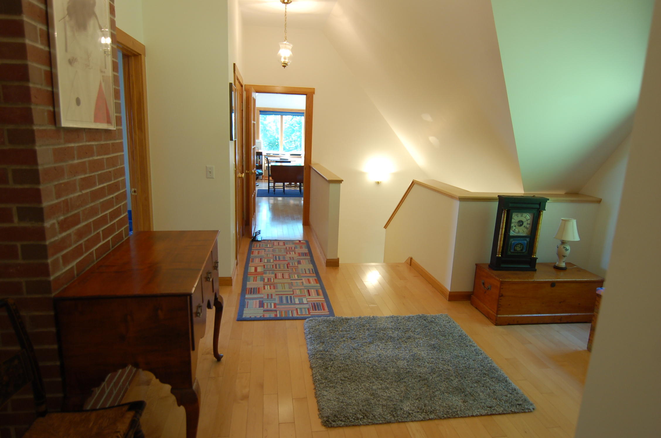 22 Island View Road Northport, ME 04849 - Photo 18 of 42 Hallway looking into Office & Stairs Dow