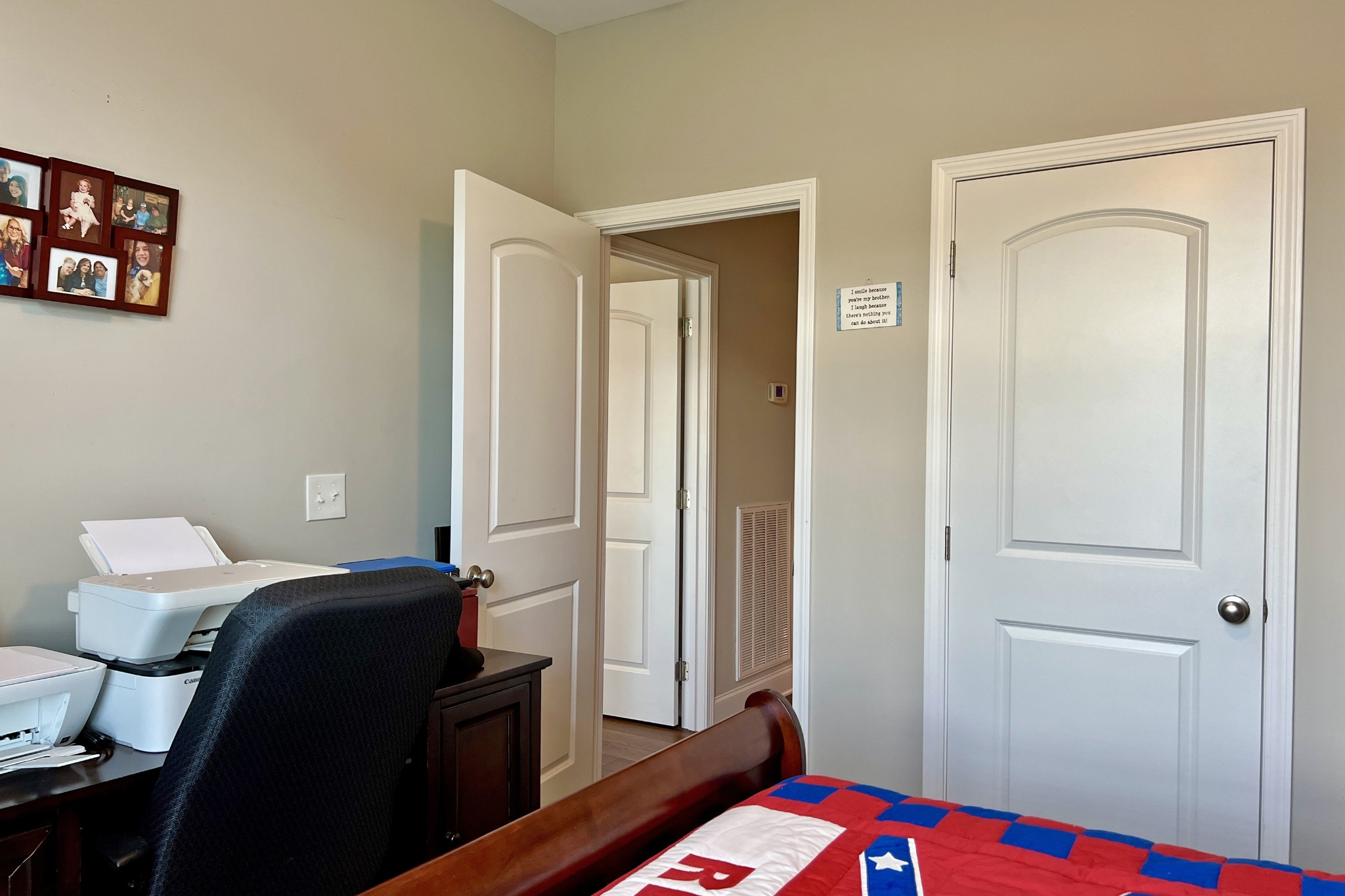 200 Poplar Street Franklin, KY 42134 - Photo 27 of 37 a bedroom with a bed and a mirror