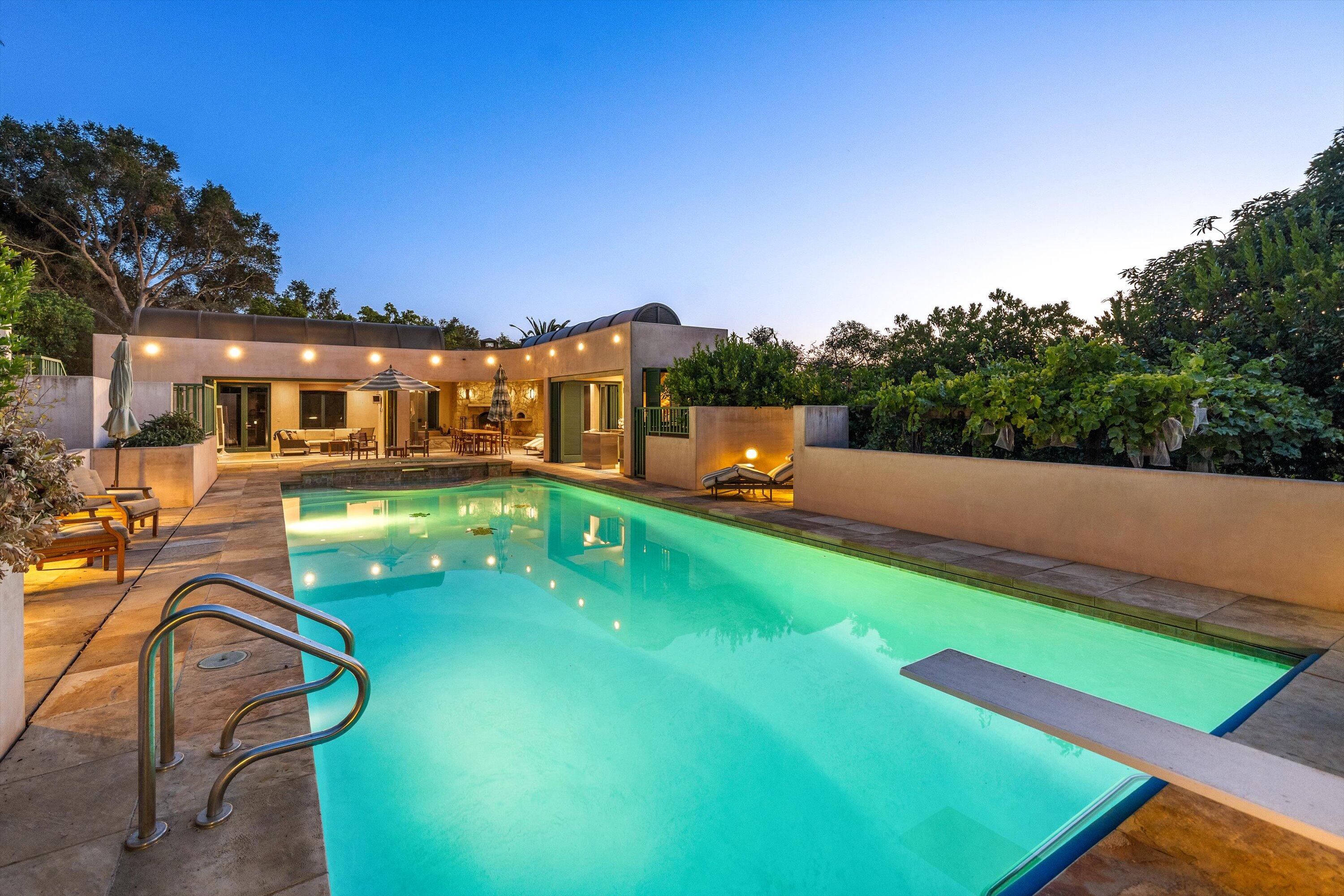 930 Monte Drive Santa Barbara, CA 93110 - Photo 44 of 49 swimming pool view with a backyard space