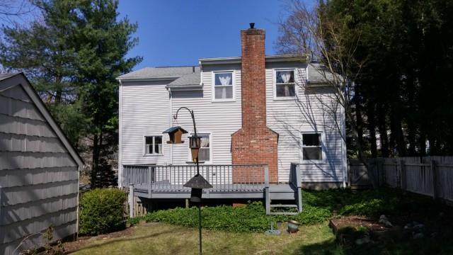 44 Concord Road Danbury, CT 06810 - Photo 1 of 1 Enchanting rear yard to 44 Concord. A real spacious 4 Bedroom Colonial, meticulously maintained in a truly wonderful friendly neighborhood. Serious perennial plantings helps create a charming private enclave to your backyard. Note fireplace in Main Level Family Room, which has an energy saving pellet stove insert. This spacious 4 Bedroom, 2.5 Bath Colonial with surprising large rooms has been fastidiously maintained! Hardwood floors throughout this solidly built home.