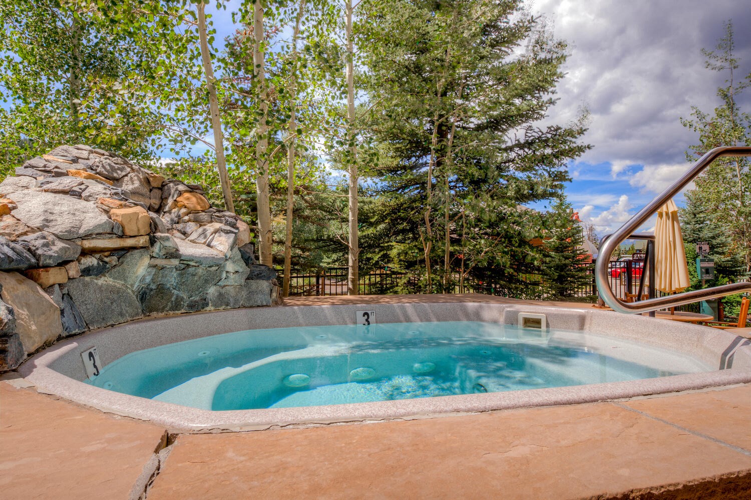 129 River Run Road, Unit 8054 Keystone, CO 80435 - Photo 20 of 25 On site hot tub.