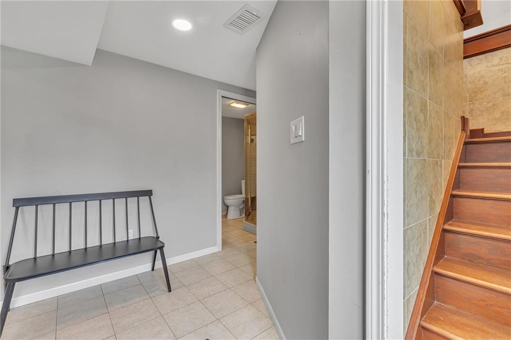 100 Roosevelt Drive Monaca, PA 15061 - Photo 28 of 39 a view of a hallway with staircase