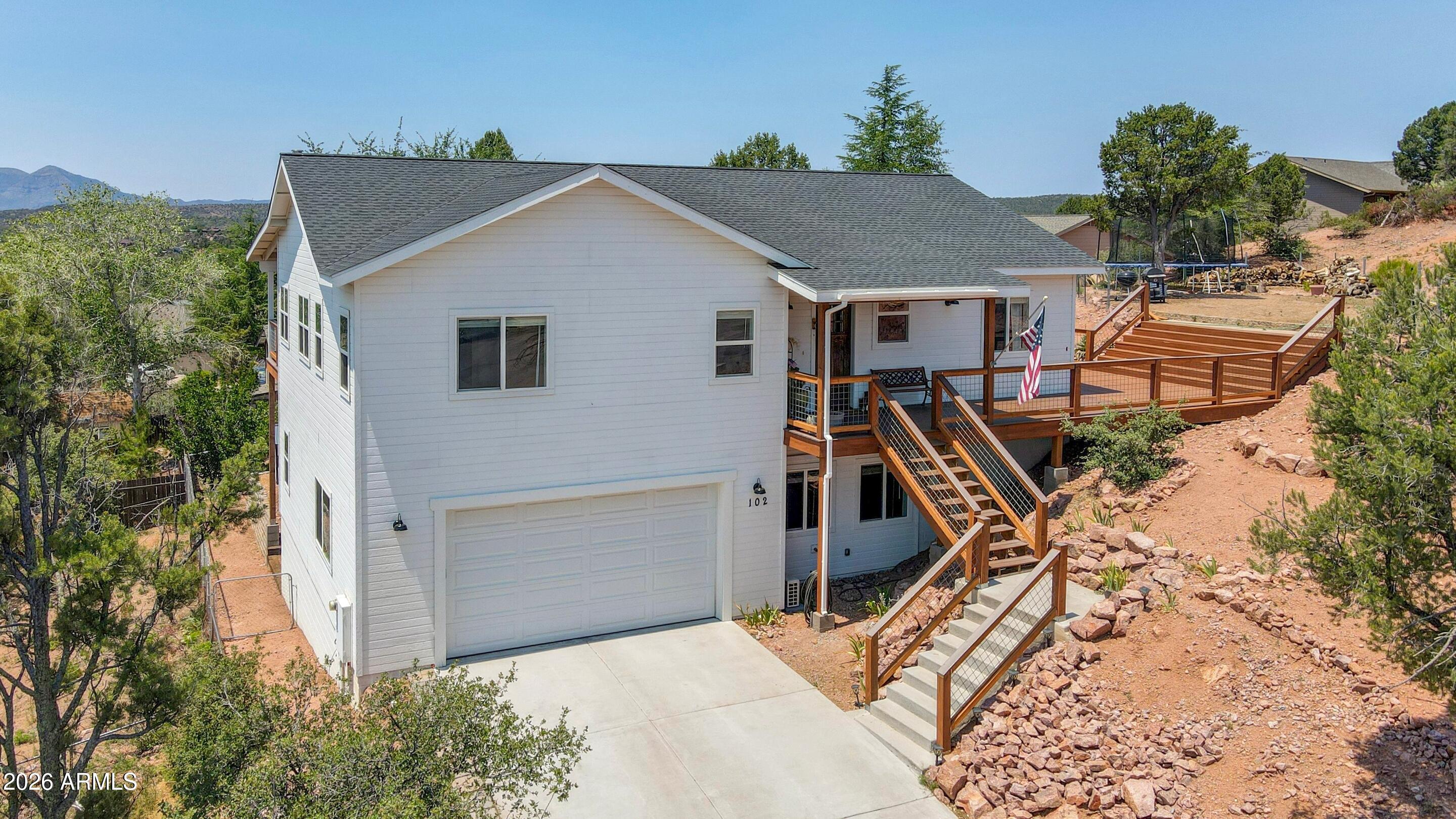 102 North Lookout Point Payson, AZ 85541 - Photo 7 of 25 a aerial view of a house with a yard