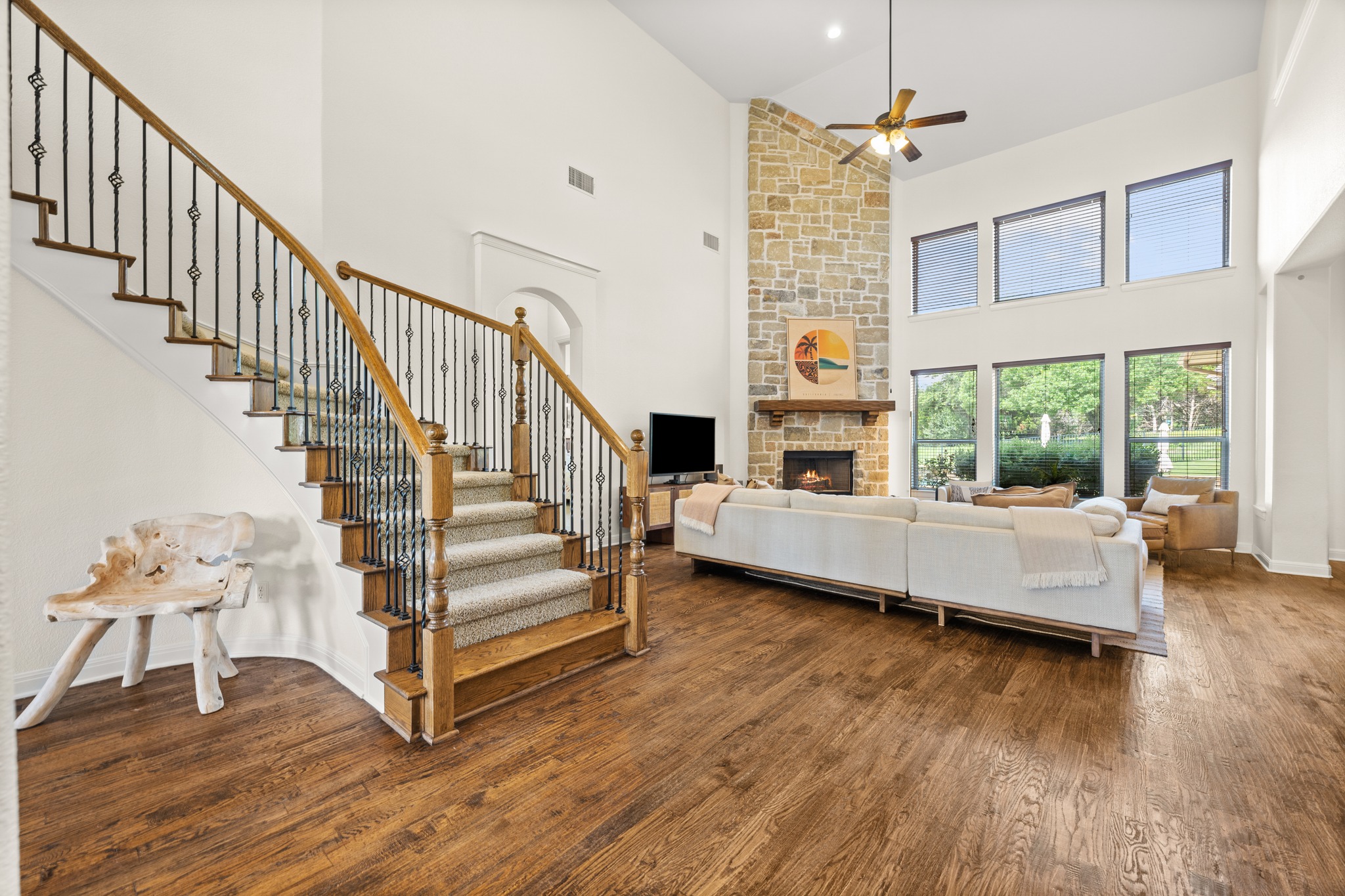 1301 Lions Lair Leander, TX 78641 - Photo 5 of 40 Impressive central living space designed for gathering