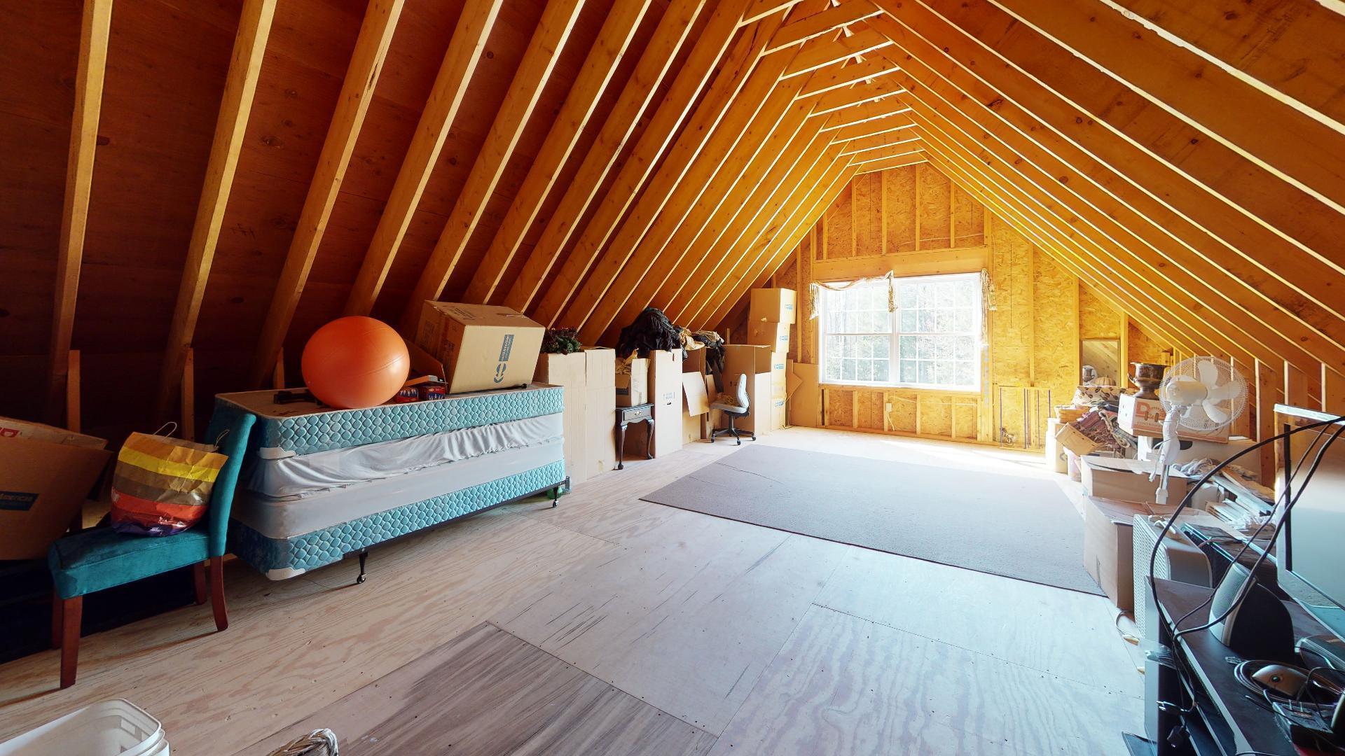125 Dewitt Hill Road Durham, ME 04222 - Photo 21 of 32 Above Garage Flex Space