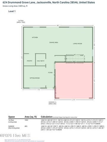 $350,000 | 624 Drummond Grove Lane, Jacksonville, NC 28546