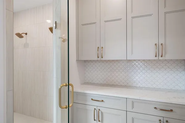 a view of cabinets