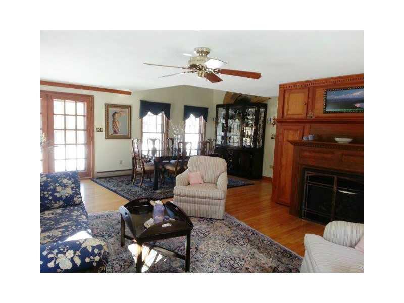 45 Val Halla Road Cumberland Center, ME 04021 - Photo 2 of 18 Living Room. view to Dining Room