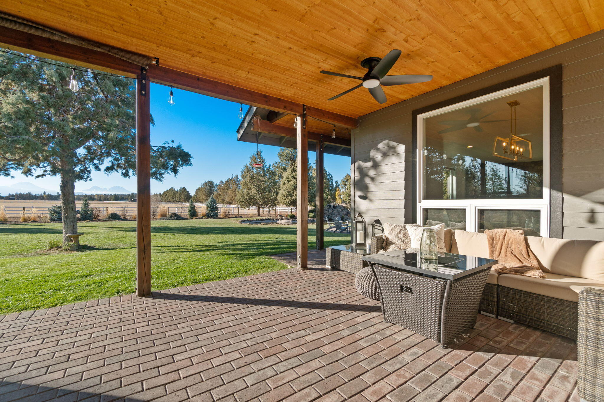 65181 Highland Road Bend, OR 97703 - Photo 65 of 70 Covered patio with fans
