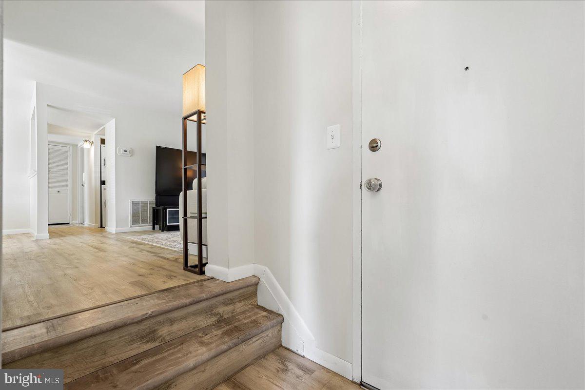 Welcoming entryway with modern charm.