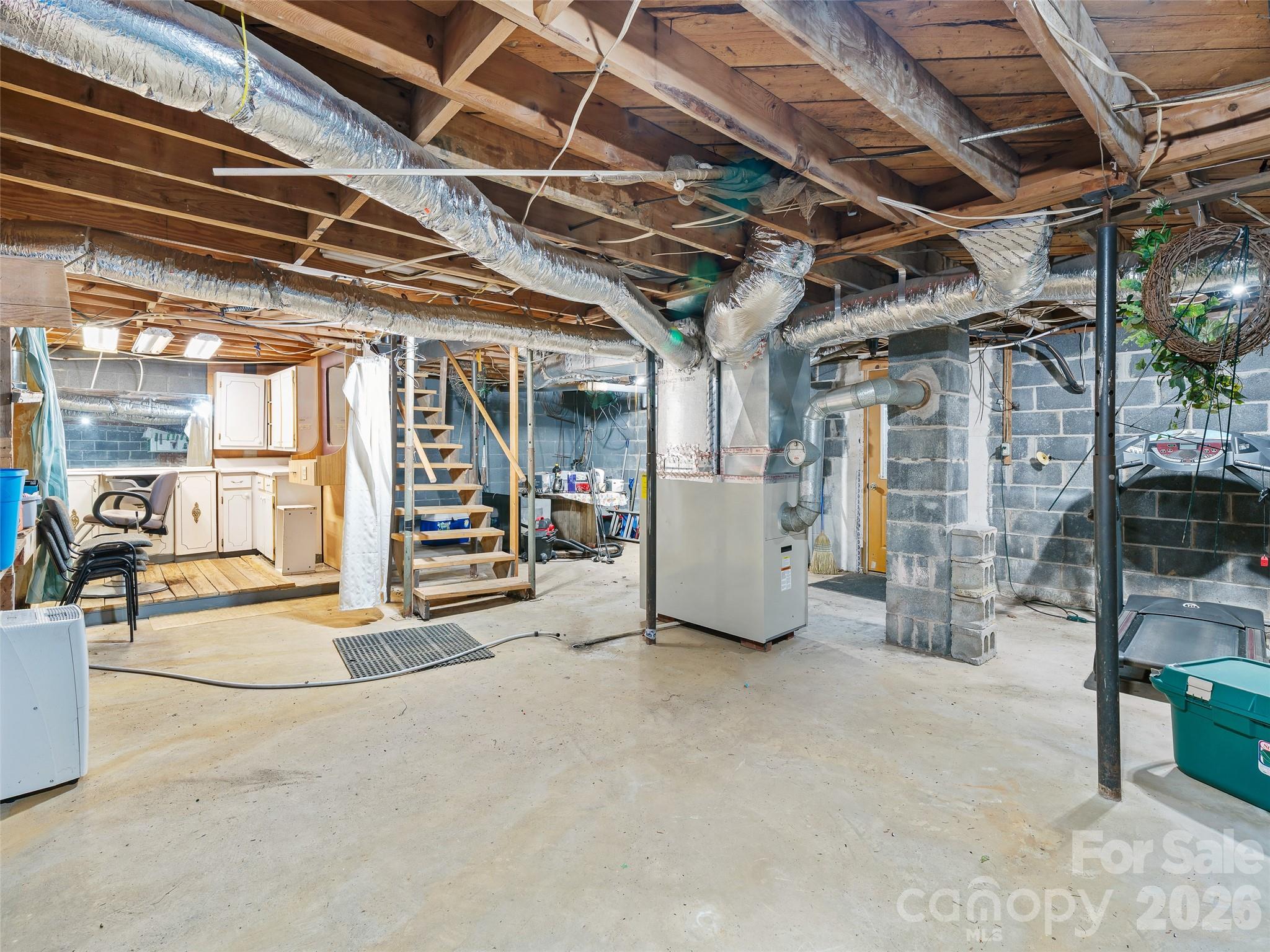 1280 Hamburg Road Bakersville, NC 28705 - Photo 20 of 28 a view of a room with wooden walls