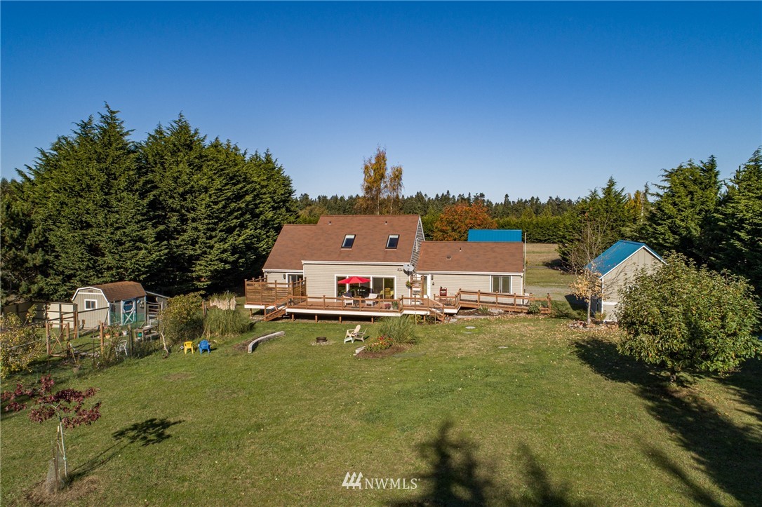 481 Holgerson Road Sequim, WA 98382 - Photo 5 of 40 view of a house with a big yard