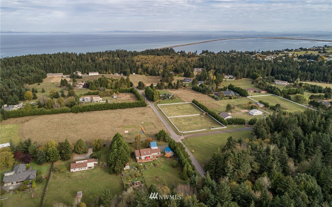 481 Holgerson Road Sequim, WA 98382 - Photo 7 of 40 an aerial view of residential houses with outdoor space