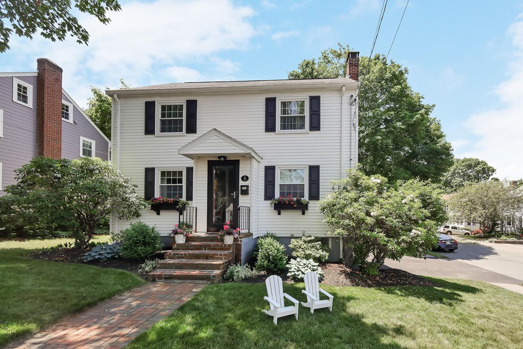 5 Magnolia Road Milton, MA 02186 - Photo 1 of 26 a front view of a house with a yard