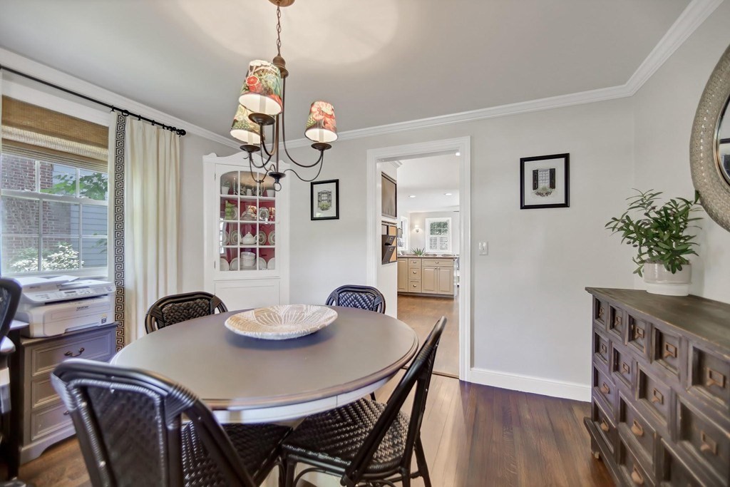 5 Magnolia Road Milton, MA 02186 - Photo 10 of 26 a dining room with furniture and window