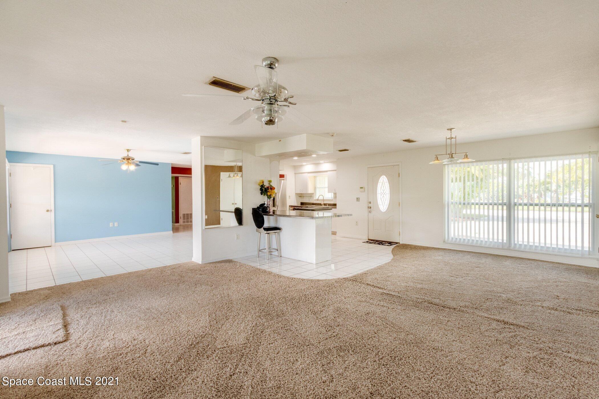 931 Bali Road Cocoa Beach, FL 32931 - Photo 13 of 42 Living/ Dining