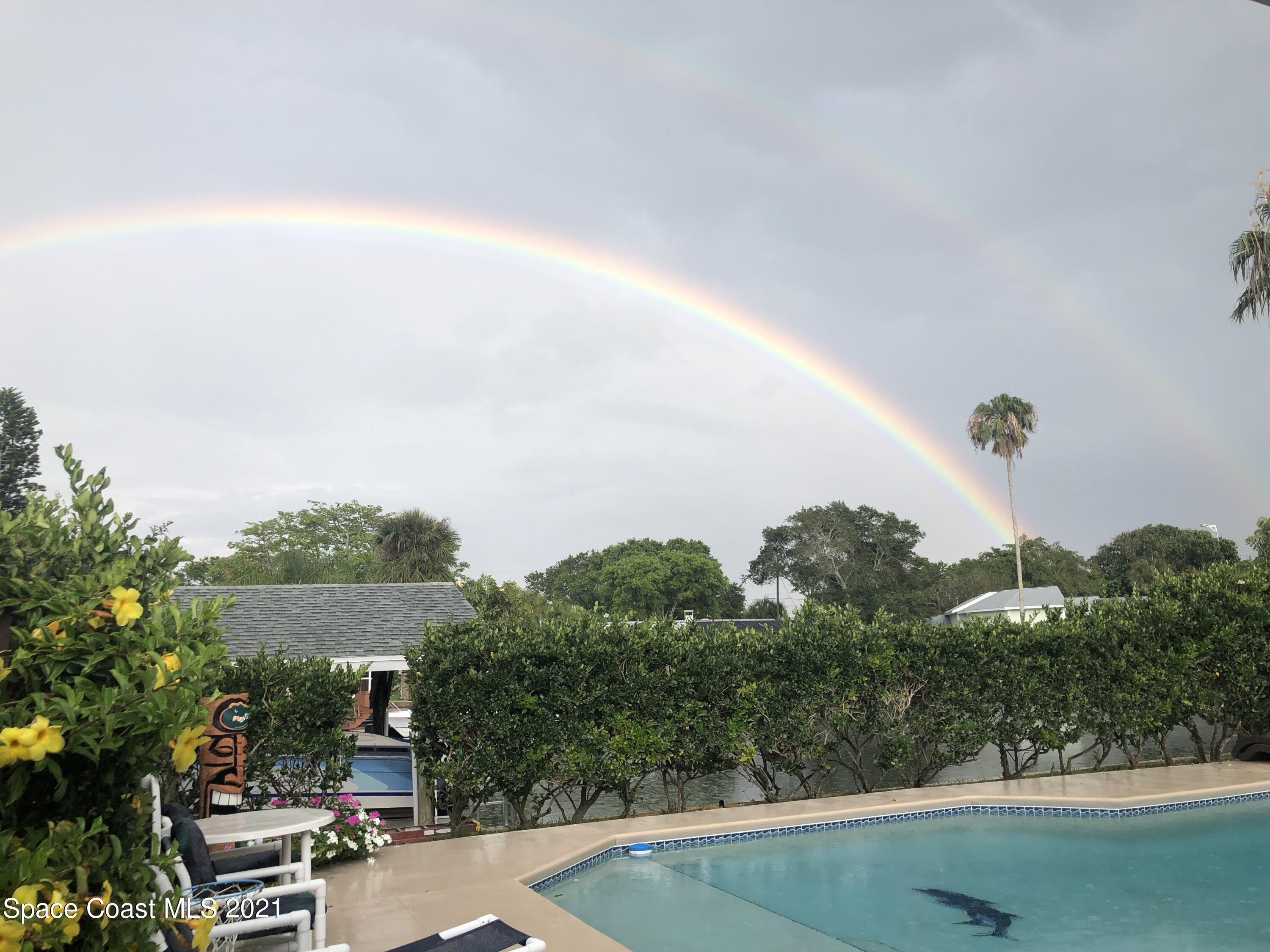 931 Bali Road Cocoa Beach, FL 32931 - Photo 32 of 42 Double Rainbow