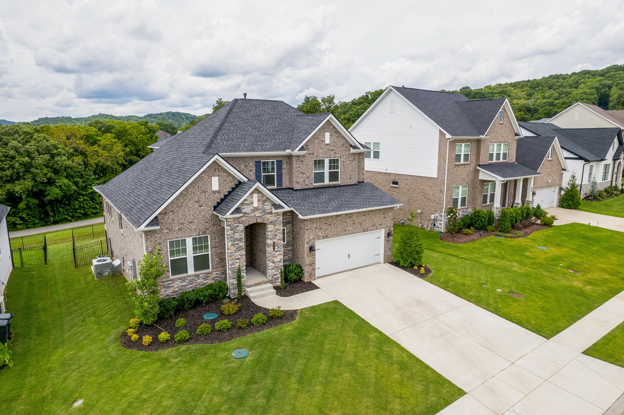 7751 Thayer Road Nolensville, TN 37135 - Photo 51 of 69 a front view of a house with a yard