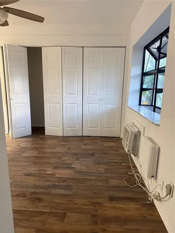 a view of wooden floor