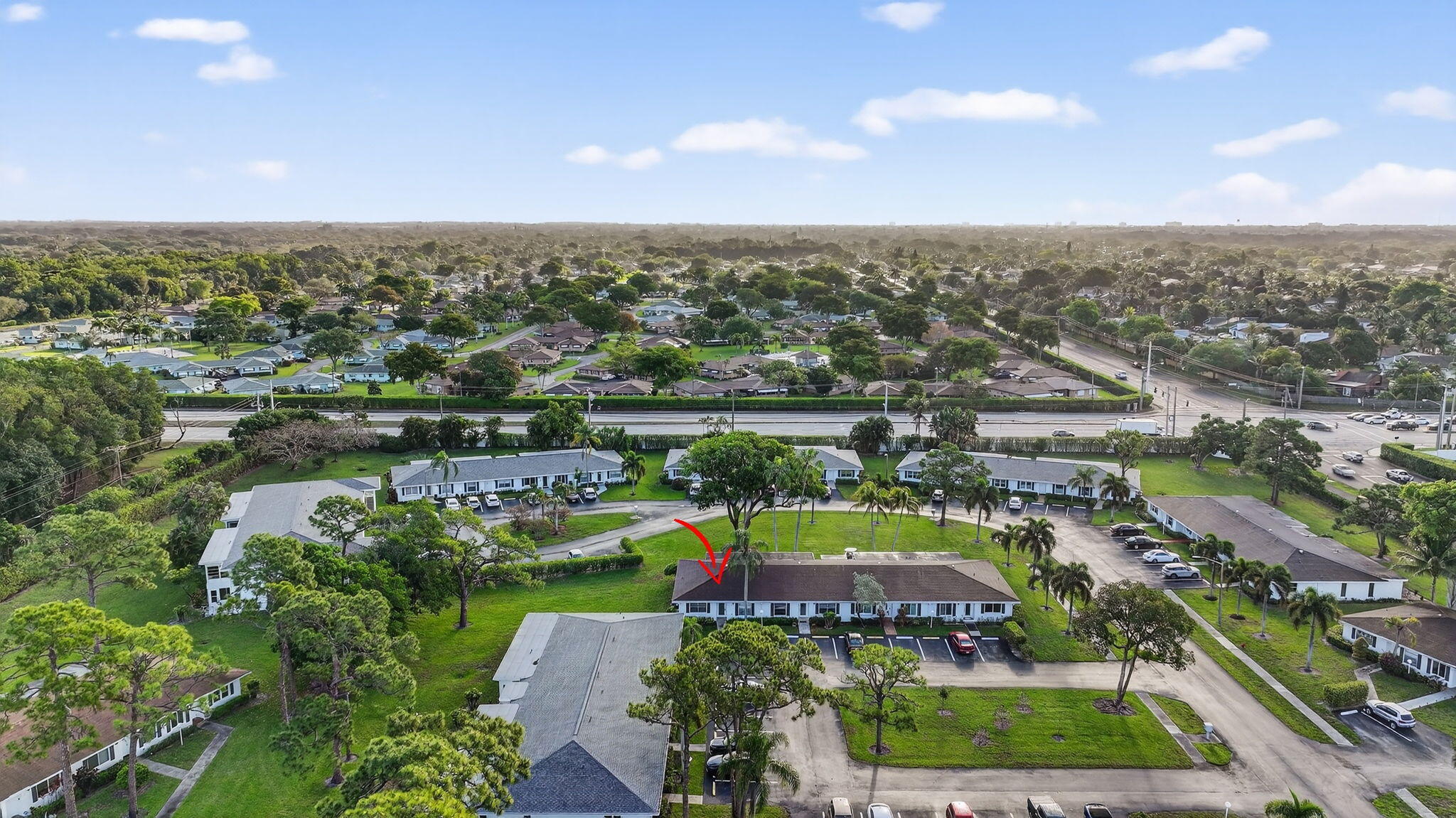 5093 Privet Place, Unit A1 Delray Beach, FL 33484 - Photo 42 of 54 an aerial view of a city
