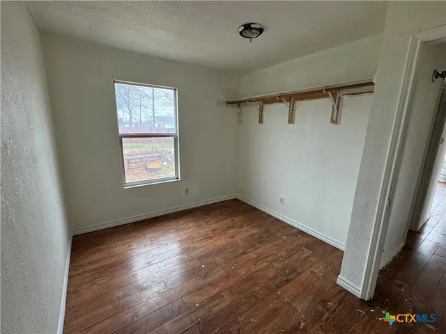 wooden floor in an empty room