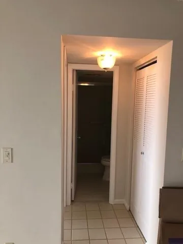 a view of front door