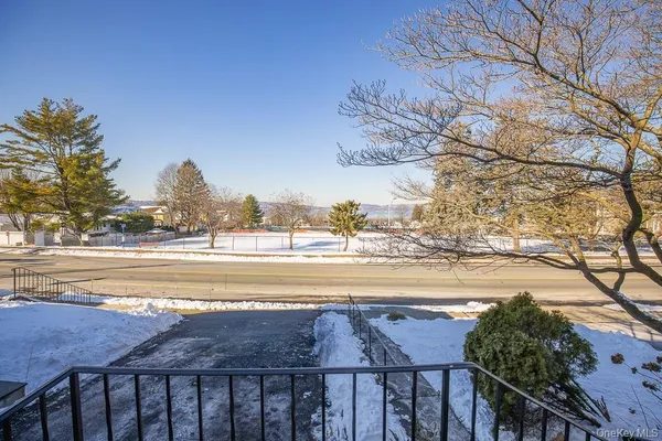 a view of an ocean and beach