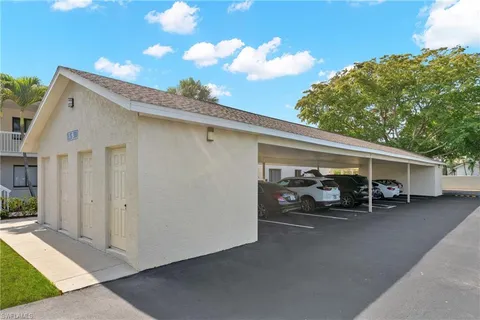 a view of a car garage