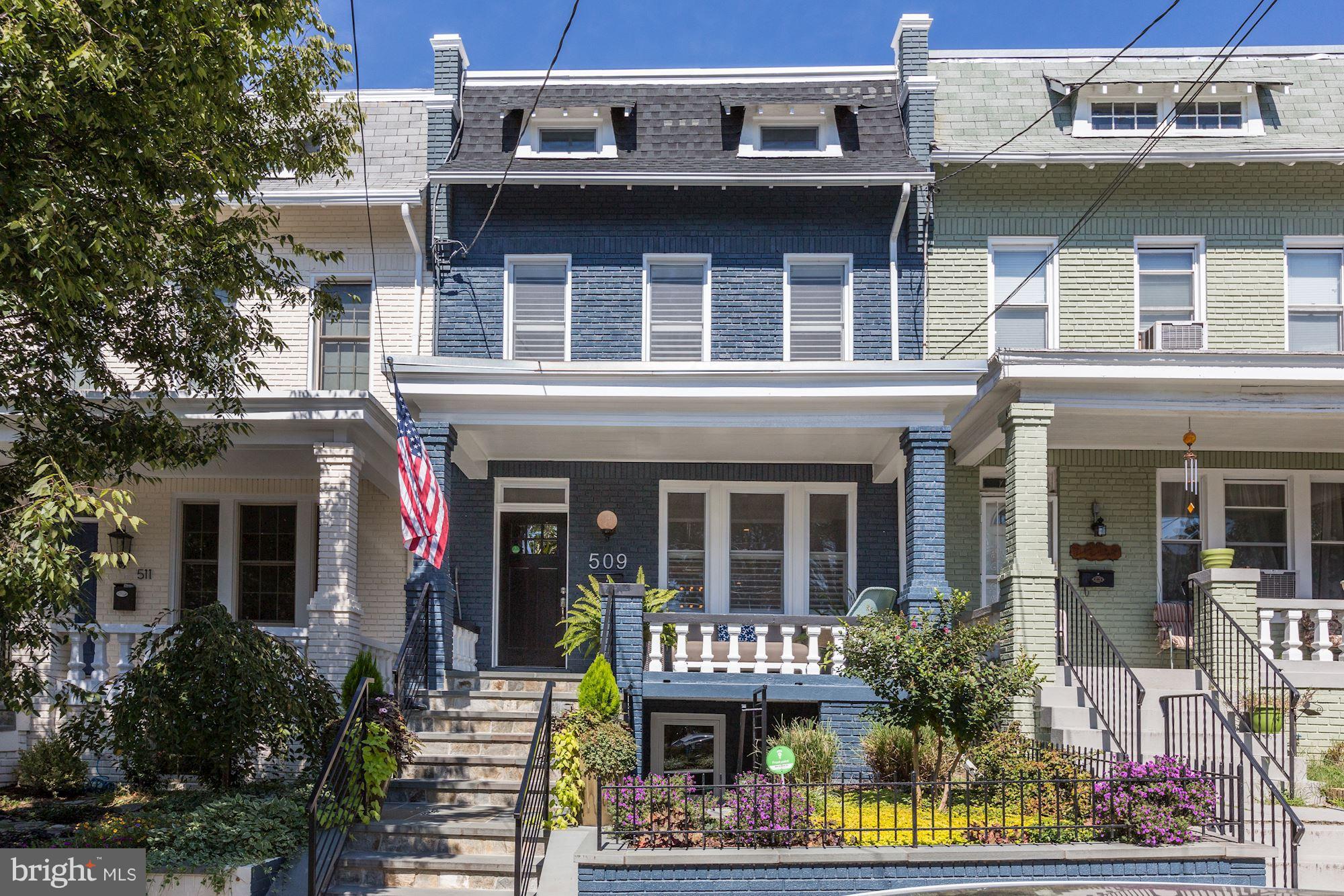 509 Decatur Street Northwest Washington, DC 20011 - Photo 1 of 27 Exterior (Front)