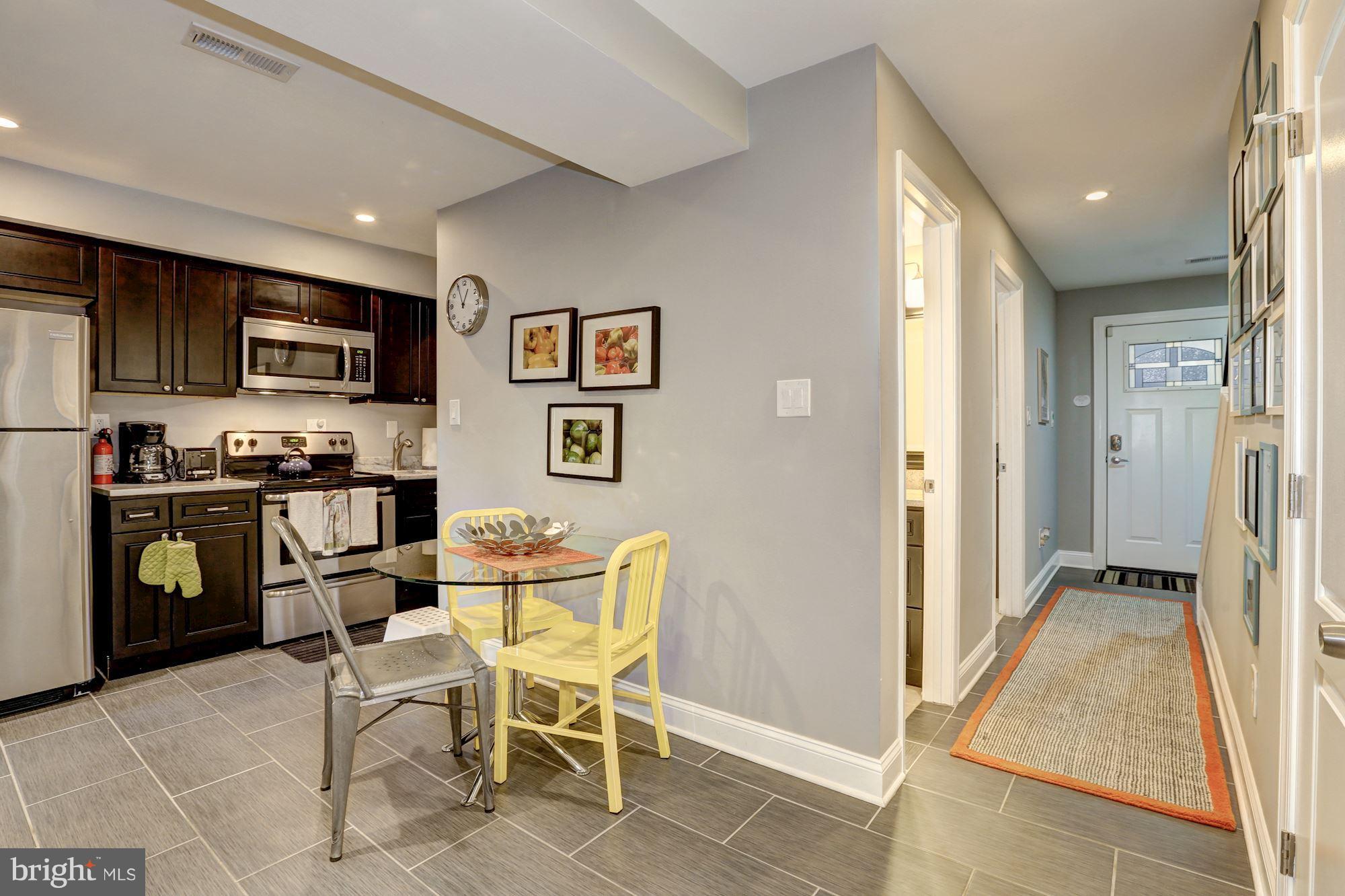 509 Decatur Street Northwest Washington, DC 20011 - Photo 22 of 27 Lower Level Kitchen/Dining