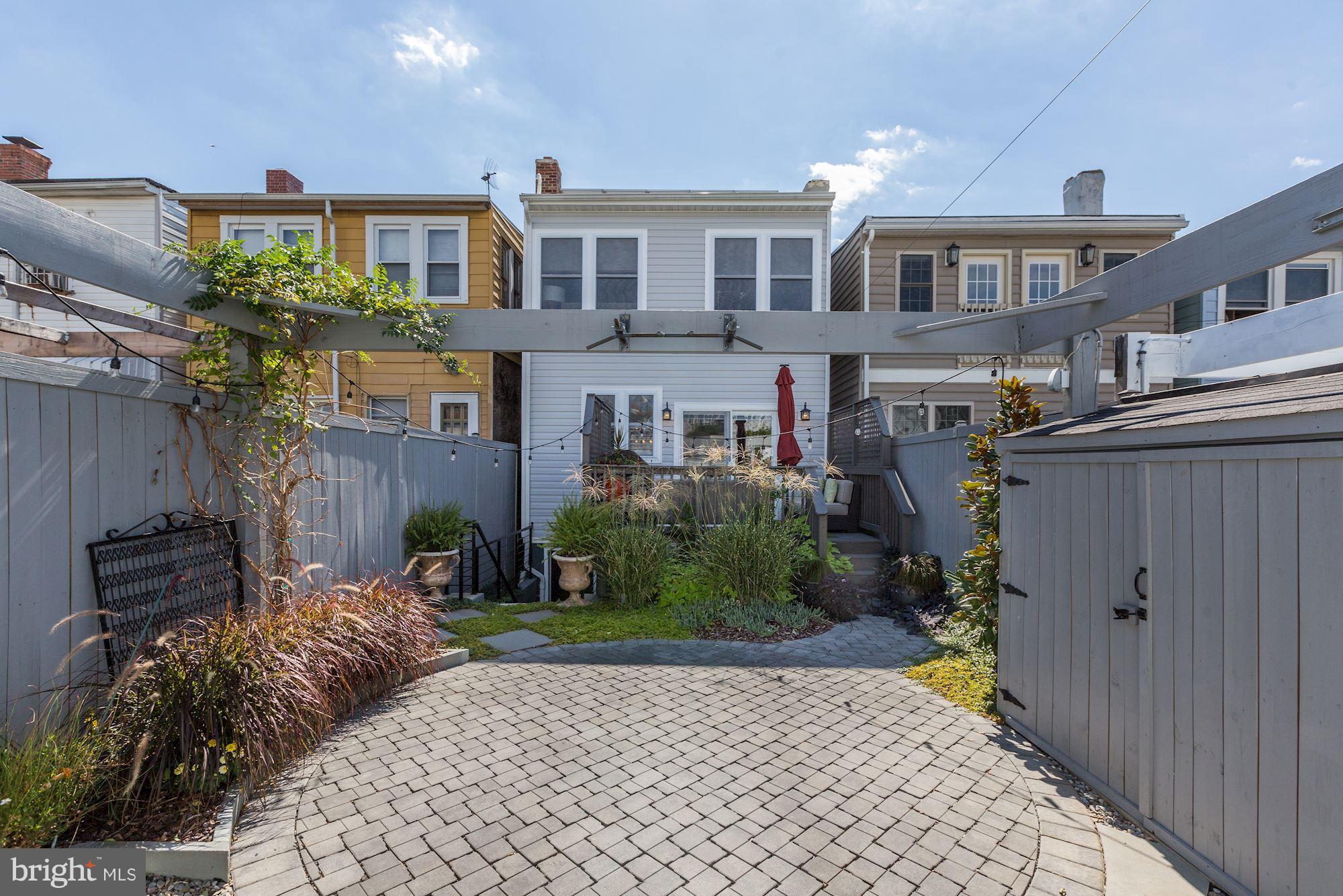 509 Decatur Street Northwest Washington, DC 20011 - Photo 27 of 27 Landscaped for Parking, Entertaining & Storage