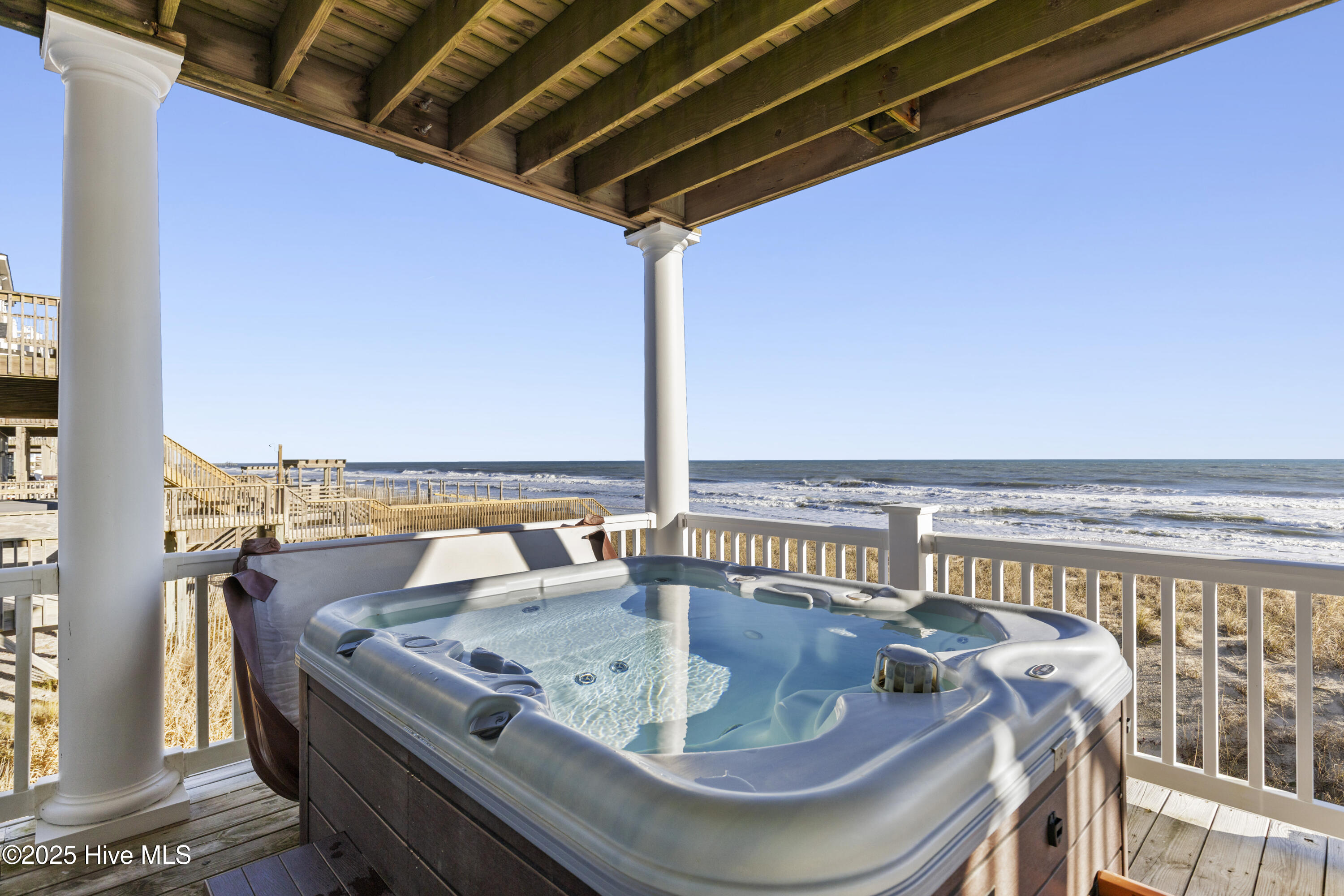 436 New River Inlet Road North Topsail Beach, NC 28460 - Photo 58 of 76 Night skies, ocean air, hot tub ready